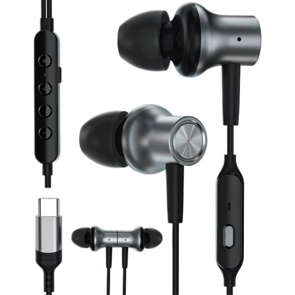 Wired In-Ear Earphones with Microphone